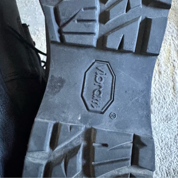 Belleville F360ST Steel Toe Combat black leather Boots vibrant sole lace up 9 - Picture 9 of 11